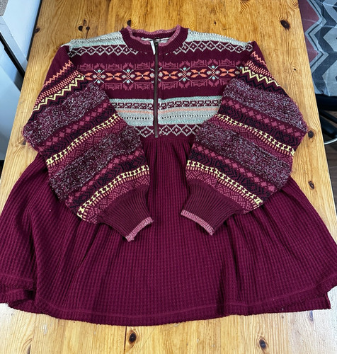 Free people half zip - zip, sweater