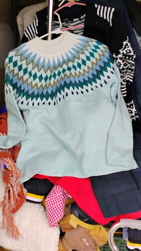 Talbots mockneck sweater mint - sweater,