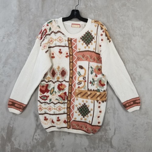 Vintage sweater women floral - women,