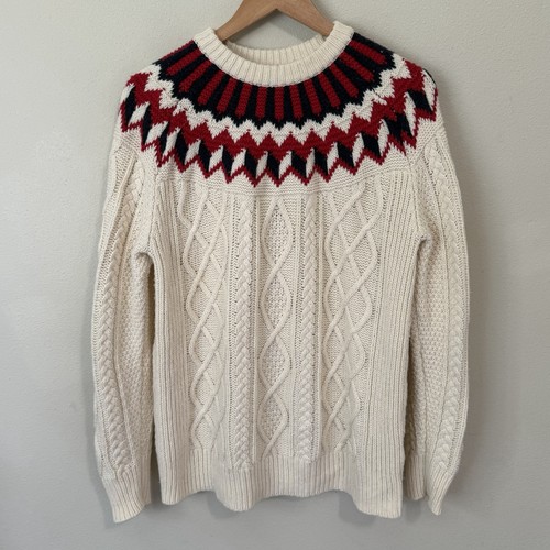 Crew fair isle cable - fair,