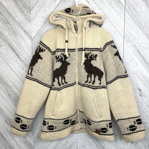 Northern hand knit wool moose - northern,