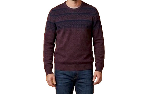Mens crew neck knit lambswool - mens,