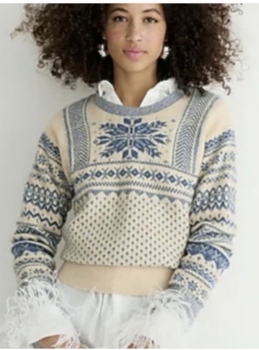 Crew fair isle crewneck - j,